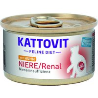 Sparpaket Kattovit Dose 48 x 85 g - Niere/Renal Huhn von Kattovit