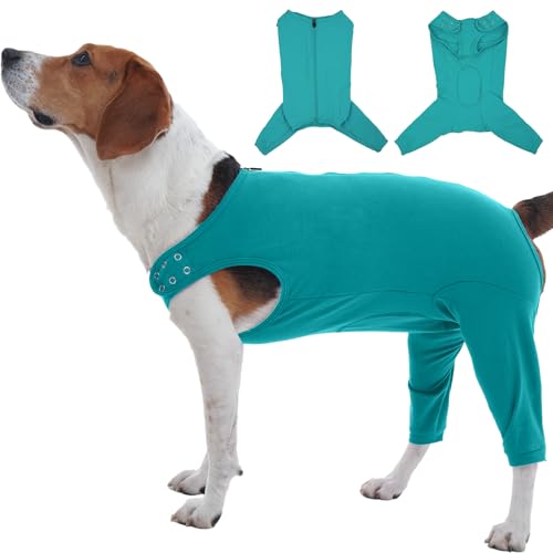 Katzinst Hundebody Nach Op, Hundebody mit Beinen mit Reißverschluss Hinten, Hundebody Nach Kastration Rüde für Haarausfall, Anti-Lecken, Wundschutz, Op Body Hund Katzinst Hundebody Nach Op, Hundebody mit Beinen mit Reißverschluss Hinten, Hundebody Nach Kastration Rüde für Haarausfall, Anti-Lecken, Wundschutz, Op Body Hund von Katzinst