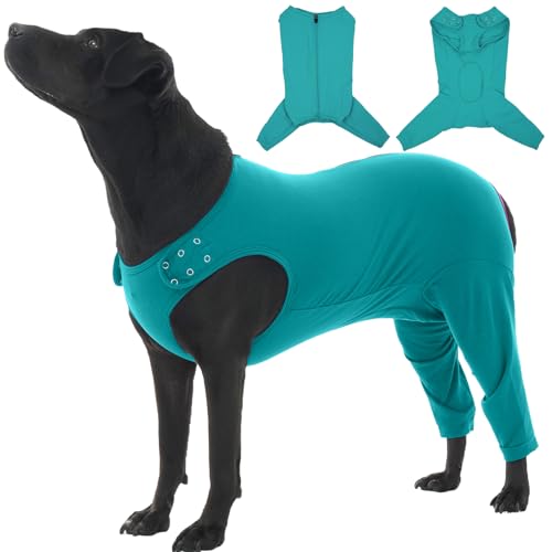 Katzinst Hundebody Nach Op, Hundebody mit Beinen mit Reißverschluss Hinten, Hundebody Nach Kastration Rüde für Haarausfall, Anti-Lecken, Wundschutz, Op Body Hund Katzinst Hundebody Nach Op, Hundebody mit Beinen mit Reißverschluss Hinten, Hundebody Nach Kastration Rüde für Haarausfall, Anti-Lecken, Wundschutz, Op Body Hund von Katzinst