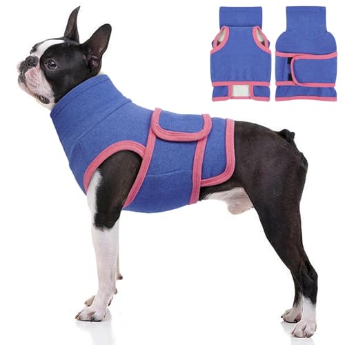 Katzinst Hundepullover Fleece Pullover Hund Angstlinderung und Beruhigung Winter Warmer Hundepullover Kleine Hunde Hunde Schützen Sie den Hals und die Ohren Ihres Hundes XL von Katzinst