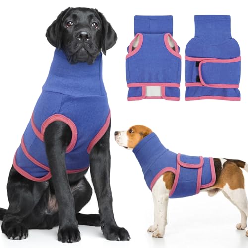 Katzinst Hundepullover Fleece Hund Pullover Angstlinderung und Beruhigung Hund Pullover Winter Warmer Hundepullover Kleine Hunde Schützen Sie den Hals und die Ohren Ihres Hundes M von Katzinst