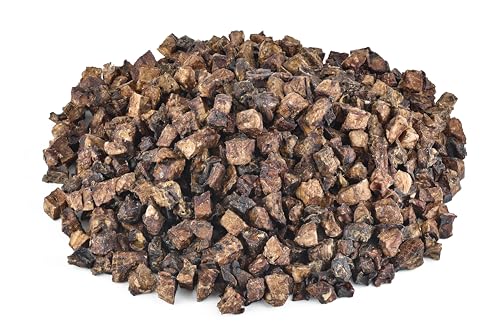 Kaureks Natur Hundeleckerlies, Rinderlunge 2 kg, Rinderlunge Würfel, Kausnack, Hundefutter, Kauartikel von Kaureks Natur Hundeleckerlies