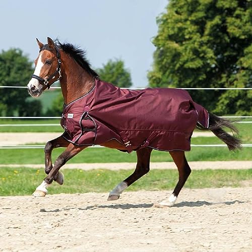 KAVALKADE Outdoordecke "Alaska IV" Fleece, 115cm, bordeaux, bordeaux, 115 cm, von Kavalkade