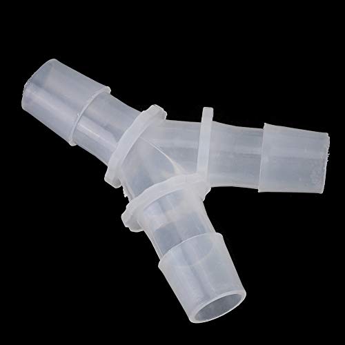 Kavolet 10PCS Weiche Schlauchanschlüsse Y-Typ-Anschluss Aquarium Luftpumpe 3-Wege-transparente Verbindung für Aquarium (12mm) von Kavolet