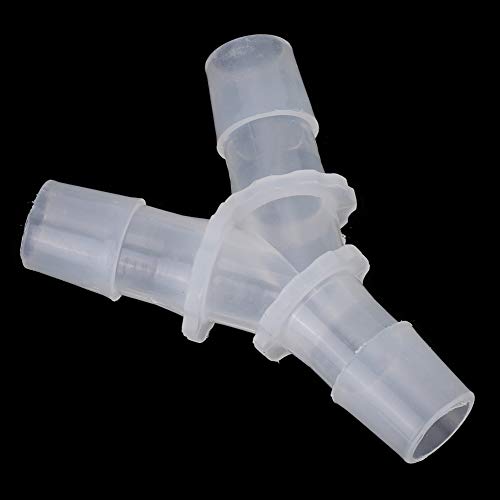 Kavolet 10PCS Weiche Schlauchanschlüsse Y-Typ-Anschluss Aquarium Luftpumpe 3-Wege-transparente Verbindung für Aquarium (8mm) von Kavolet