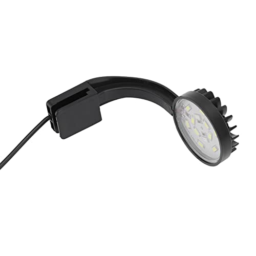 Kavolet LED-Aquarium-Licht, Hohe Helligkeit, Vollspektrum-Aquarium-Clip-Lampe, Schwarz für Wassersport-Enthusiasten von Kavolet