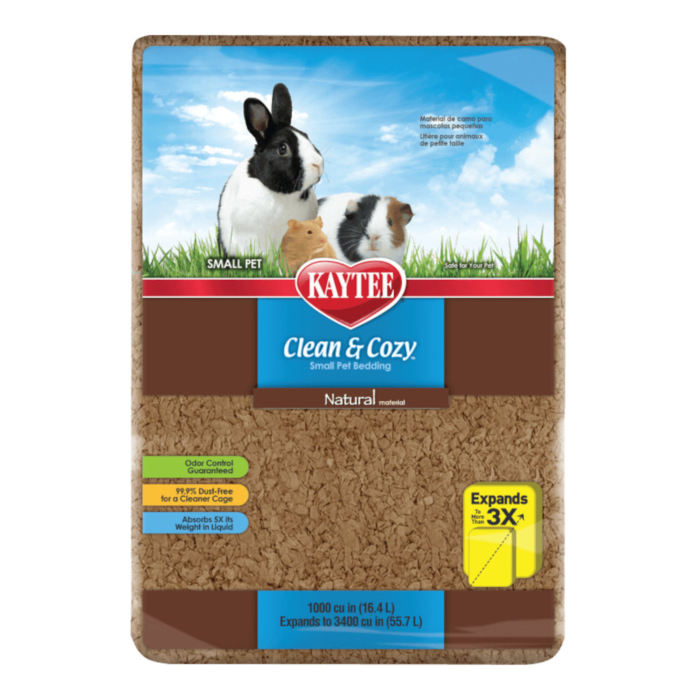 Kaytee Clean & Cozy Bedding Natural - 49,2 l (ca. 2,1 kg) von Kaytee