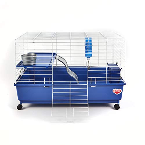 Kaytee My First Home 2-Level Small Animal Cage, Guinea Pig or Rabbit Habitat by von Kaytee