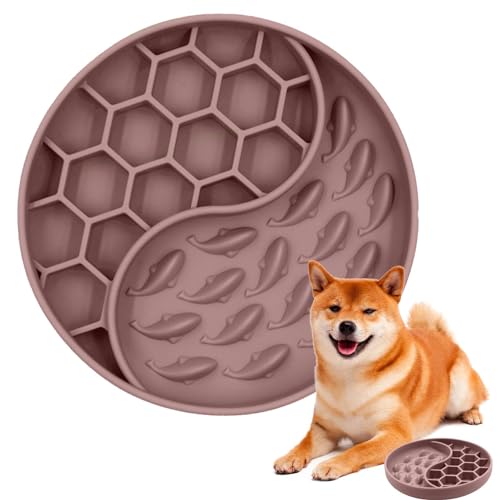 Hunde-Puzzle-Futterstation – Haustiernapf, erhöhter Labyrinth-Puzzle-Schüssel, rutschfeste Hunde-Puzzle-Futterstation gegen Langeweile, Linderung von Langeweile, verhindert Ersticken, gesundes Essen, von Kbnuetyg