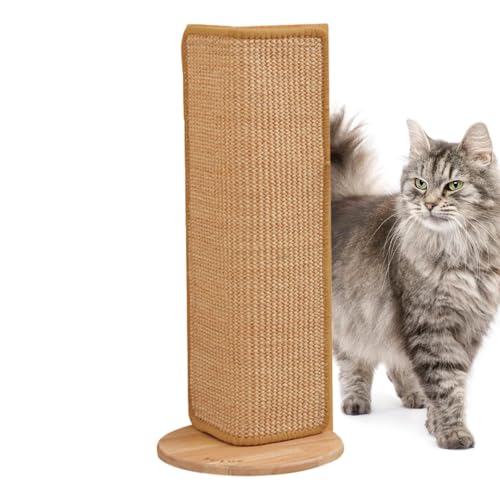 Katzenkratzmatte für Wandecke - Sisal Wand Ecke Kratzpad - Mehrzweck-Kratzmatte für Haustiere, verschleißfestes Kratzbrett zum Schleifen von Krallen, Entspannen von Kbnuetyg