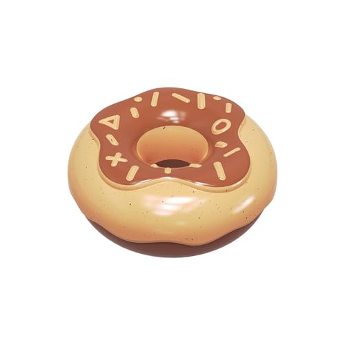 Kbnuetyg Donut-Kauspielzeug für Hunde – Quietschendes Kauspielzeug in Donut-Form, interaktives Hundespielzeug und quietschendes Welpenspielzeug für kleine, mittelgroße Hunde und Haustiere von Kbnuetyg