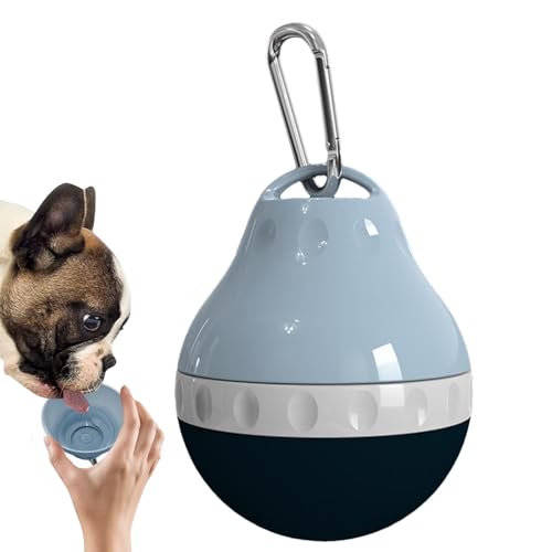 Reise-Wasserflasche für Katzen – auslaufsicherer Reise-Wasserspender für Hunde, tragbarer Haustier-Wasserflaschenspender, Welpenwasser-Trink-Futterspender, auslaufsicherer Reise-Hunde-Wasserspender von Kbnuetyg