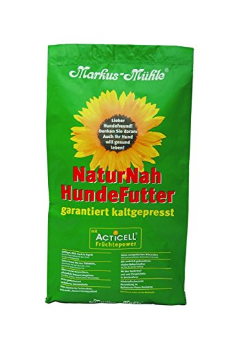 Markus Mühle Naturnah Hundefutter 15kg Huhn & Wild, 100% Kaltgepresst, Hohe Bioverfügbarkeit, Sehr Gute Verdaulichkeit von Kebnor