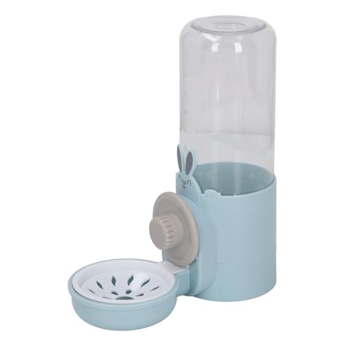 500 Ml Hängender Automatischer Haustier-Wasserspender, Hängender Käfig-Hundewasserspender für Hunde, Katzen, Haustiere (Blue) von Keenso