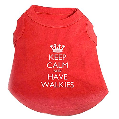 Keep Calm Hunde-T-Shirt, Größe M von Keep Calm