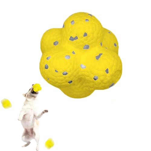 The Mellow Dog Calming Ball,Mellow Dog Calming Ball,Hundeball Unzerstörbar,Hundespielzeug Ball,Dauerhaftes Hundespielzeug Tennisbälle,Mellow Dog Calming Ball,Ball Interaktives Hundespielzeug Ball (B) von Keeplus