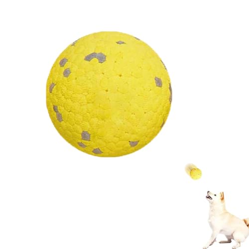 The Mellow Dog Calming Ball,Mellow Dog Calming Ball,Hundeball Unzerstörbar,Hundespielzeug Ball,Dauerhaftes Hundespielzeug Tennisbälle,Mellow Dog Calming Ball,Ball Interaktives Hundespielzeug Ball (A) von Keeplus