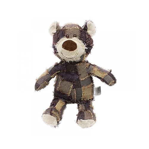 Unbreakable Bear Dog Toy, Unbreaka Bear, Indestructible Robust Bear, Hundespielzeug, Kauspielzeug Hund Fast Unzerstörbar, Quietschend Hunde Spielzeug, Unbreakable Bear Hundespielzeug (Lila, L) von Keeplus