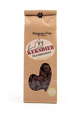 Hundesnack Keksdieb Fitis Känguru 125g von Keksdieb