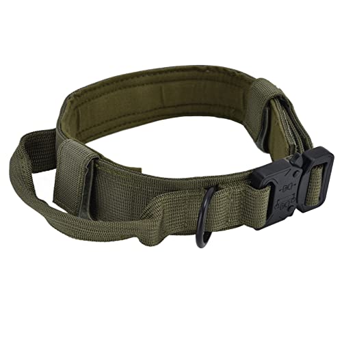 Hundehalsband Jagd Training Traktion Outdoor Nylon Eisen Zubehör (M) von Kelepu