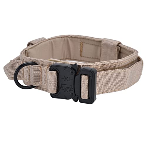 Hundehalsband Jagd Training Traktion Outdoor Nylon Eisen Zubehör (M) von Kelepu