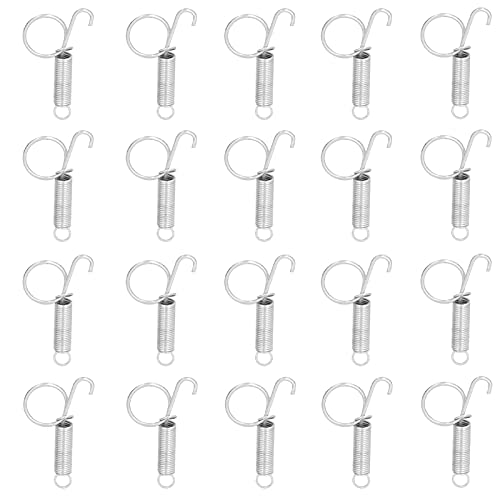 Kaninchen Käfig Frühling Metall Finger Frühling Latch Haken Befestigung Landwirtschaftliche Ausrüstung Anwendbar Kaninchen Huhn Tauben Wachtel Käfige (Large spring cage door hook) von Kelepu