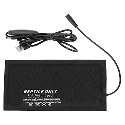 Kelepu Reptilien-HEIZMATTE USB Reptilien-HEIZMATTE DREISTUFIGE TEMPERATURREGELUNG FÜR DIE HAUSTIERPFLEGE (Small Three-Speed Temperature Control) von Kelepu