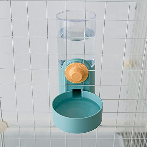 Keninll Pet Feeder,Dog Automatic Hanging Cage Drinking Fountain Cat Bowl Pet Feeder Cat Automatic Drinking Fountain Set Pet Supplies,Drinking von Keninll