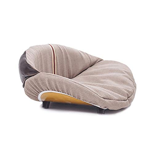 Hundebett Hund Sofa gepolstertes Bett Kissen Bett Matratze Kissen Kissen Haustierbett Größe for kleine und mittlere Hunde 62x42x30cm (L X W X H) LQHZWYC (Color : Brown) von Kennels