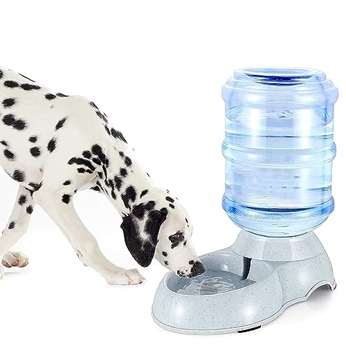 Kenond Wasserspenderstation für große Hunde, 11 l Schwerkraft-Futterstation, automatischer Futterspender für Katzen und Hunde, Wassernapfspender, großer Trinkbrunnen für Hunde von Kenond