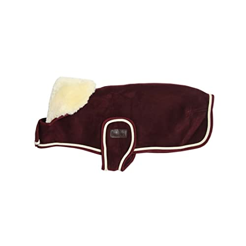 Kentucky Dogwear - Hundemantel - Schwerer Fleece - Bordeaux - Größe (M) - 44-50cm von Kentucky