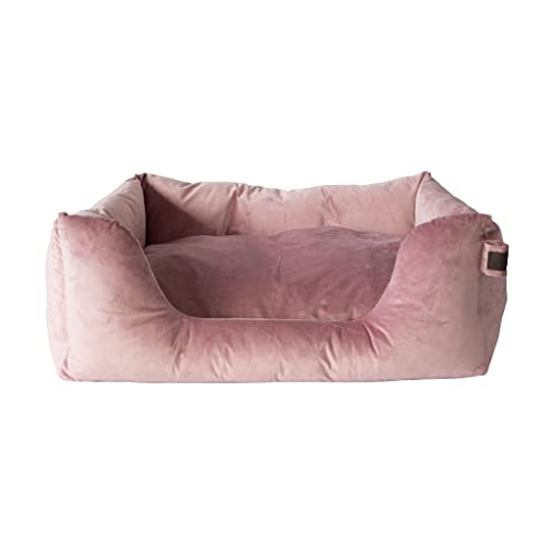 Kentucky Dogwear - Hundebett - Rosa Samt - Größe L von Kentucky