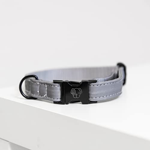 Kentucky Dogwear Hundehalsband reflektierend, Größe:XS, Farbe:grau von Kentucky