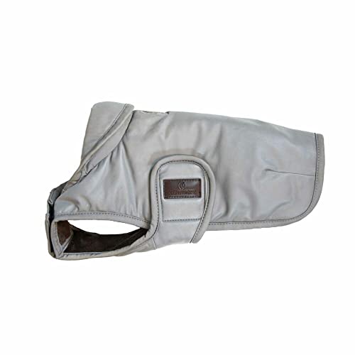 Kentucky Dogwear Hundemantel reflektierend und wasserabweisend 150g für Schutz und Sichtbarkeit des Hundes, Größe:L, Farbe:Silver von Kentucky