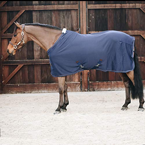 Abschwitzdecke fleece navy 155-6'9 von Kentucky