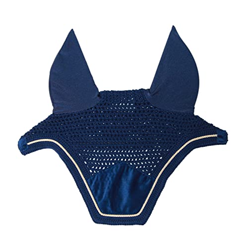 Kentucky Horsewear Fliegenmütze Wellington Basic Velvet - Marineblau von Kentucky Horsewear