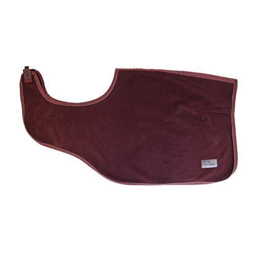 Kentucky Horsewear Heavy Fleece Ausreitdecke, Größe:M, Farbe:Bordeaux von Kentucky Horsewear