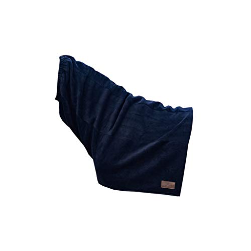 Kentucky Horsewear Heavy Fleece Horse Scarf, Größe:Full, Farbe:Navy von Kentucky Horsewear