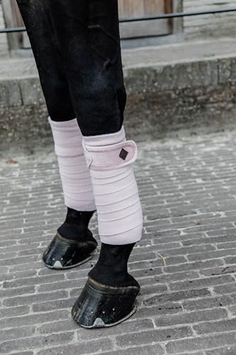 Kentucky Horsewear Polar Fleece Bandagen Velvet Pearls, Größe:Full, Farbe:Soft Rose von Kentucky Horsewear