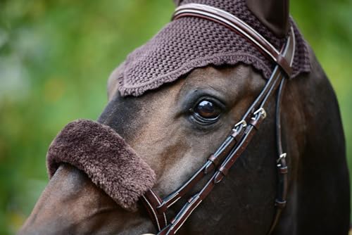 Kentucky Horsewear Soundless Fliegenohren, Größe:WB, Farbe Kentucky Horsewear:braun von Kentucky Horsewear