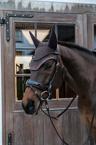 Kentucky Horsewear Wellington Glitter Soundless Fliegenohren, Größe:WB, Farbe Kentucky Horsewear:braun von Kentucky