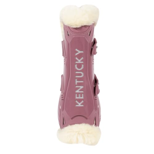 Kentucky Beinschutz Old Rose - Modell: Vegan Sheepskin Sehnenstiefel mit Bambus-Elastik - Größe: S von Kentucky