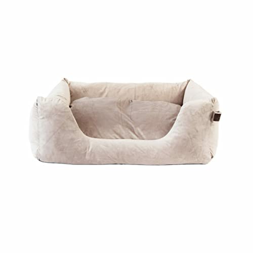 Kentucky Dogwear - Hundebett Velvet - Beige - Größe L - 100 x 80cm von Kentucky