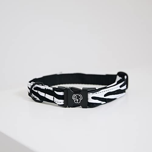 Kentucky Dogwear Hundehalsband mit Tiermuster, Größe:S(28-40cm), Farbe:Zebra von Kentucky