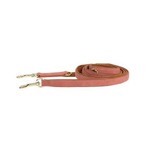 Kentucky Dogwear - Hundeleine - Vegan Leder Peach Brown - 250cm von Kentucky