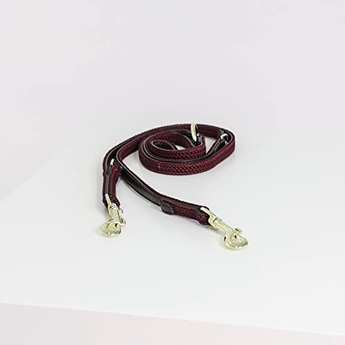 Kentucky Dogwear - Hundeleine - Geflochtenes Nylon - Bordeaux - 200cm von Kentucky