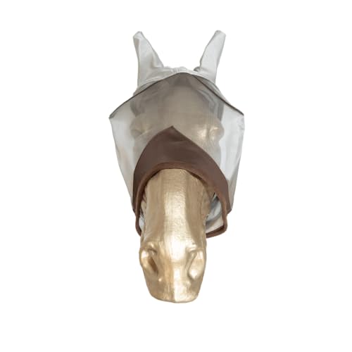 Kentucky Horsewear - Fliegenmaske - Klassisch mit Ohren - Silber - Fliegenmaske für Pony von Kentucky