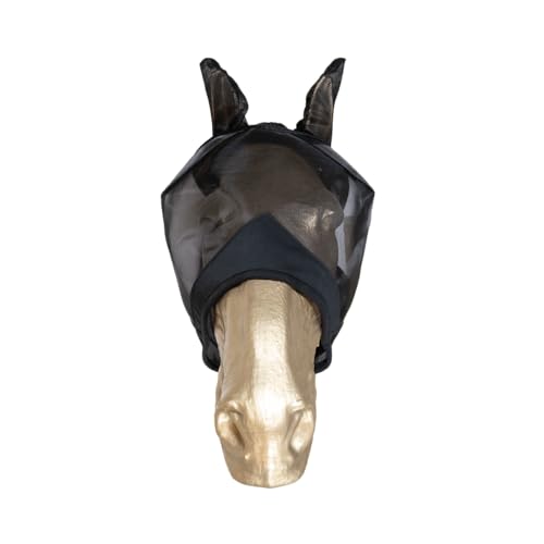 Kentucky - Fliegenmaske Classic mit Ohren schwarz Pony von Kentucky