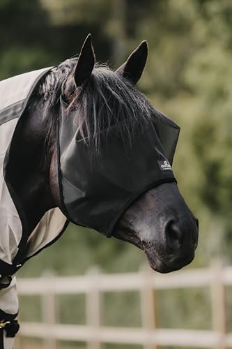 Kentucky - Fliegenmaske Classic ohne Ohren schwarz cob von Kentucky