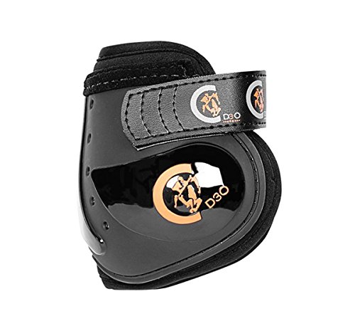 Kentucky Horsewear - Fesselkopfschutz Moonboots - Schwarz - Klettverschluss - D3O von Kentucky